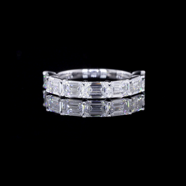 14K WHITE GOLDEternity Band Ring