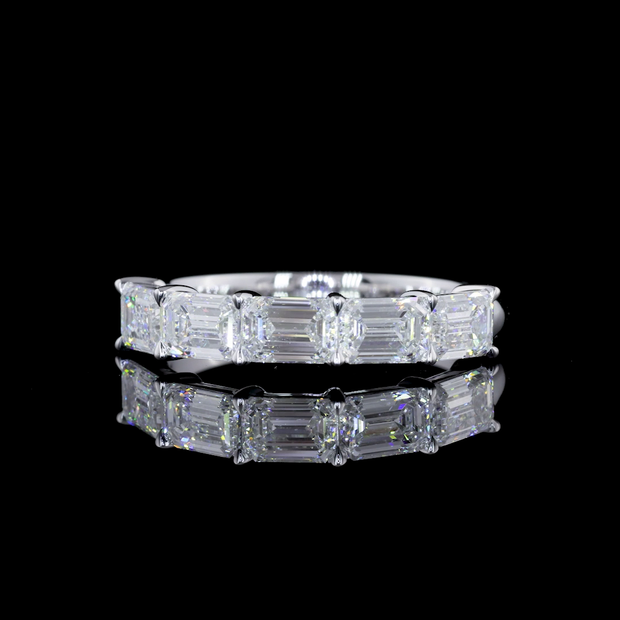 14K WHITE GOLDEternity Band Ring