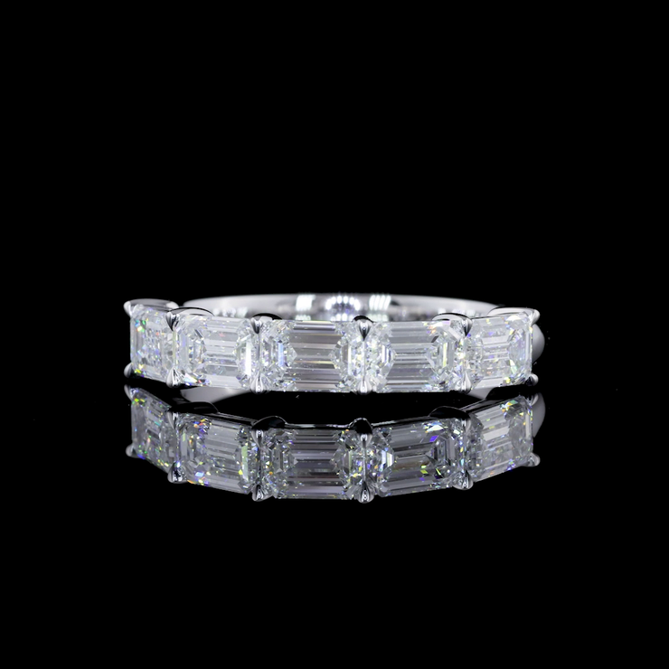 14K WHITE GOLDEternity Band Ring