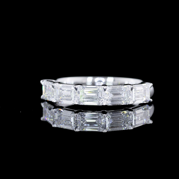 14K WHITE GOLDEternity Band Ring
