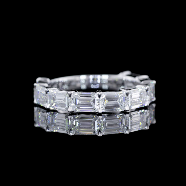 14K WHITE GOLDEternity Band Ring