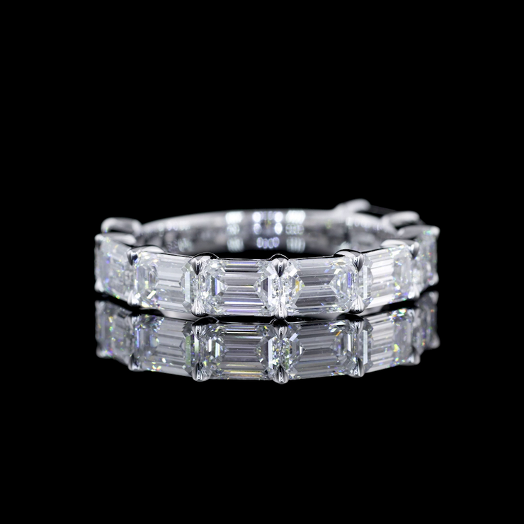 14K WHITE GOLDEternity Band Ring