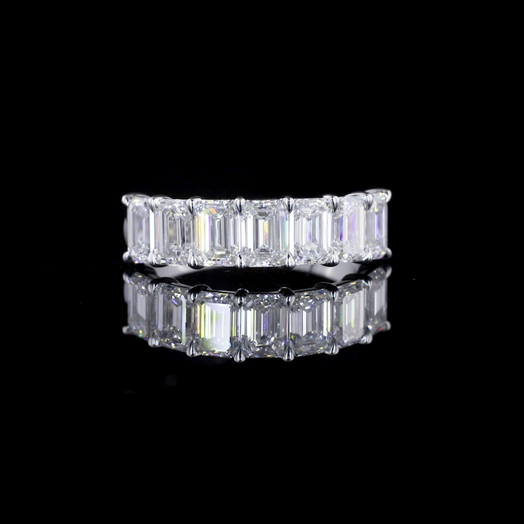 14K WHITE GOLDHalf Eternity Ring