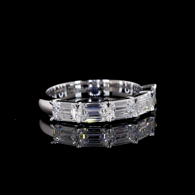 14K WHITE GOLDEternity Band Ring