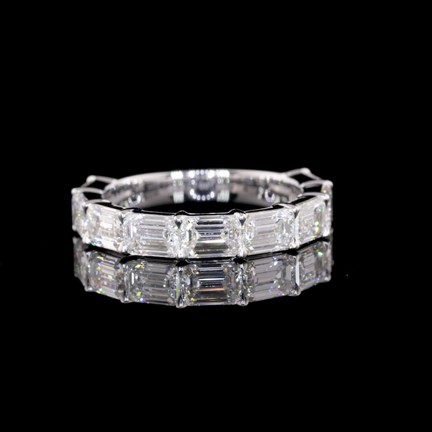 14K WHITE GOLDHalf Eternity Ring