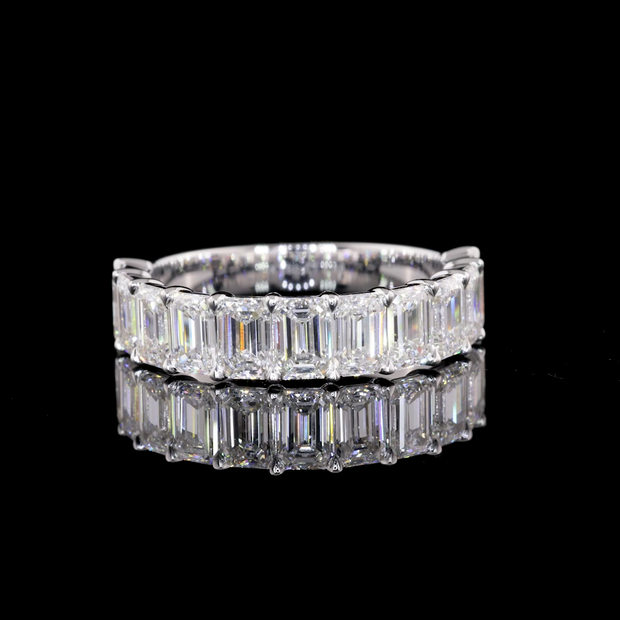 14K WHITE GOLDHalf Eternity Ring