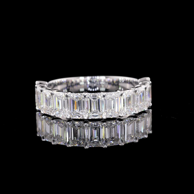 14K WHITE GOLDHalf Eternity Ring
