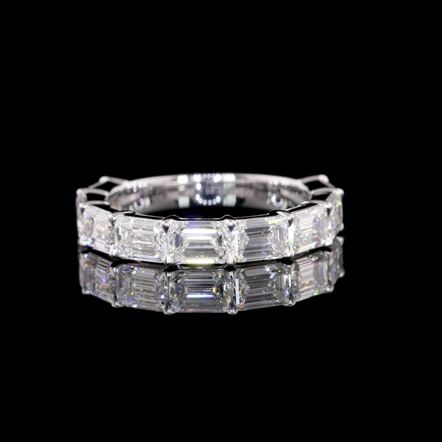 14K WHITE GOLDEternity Band Ring