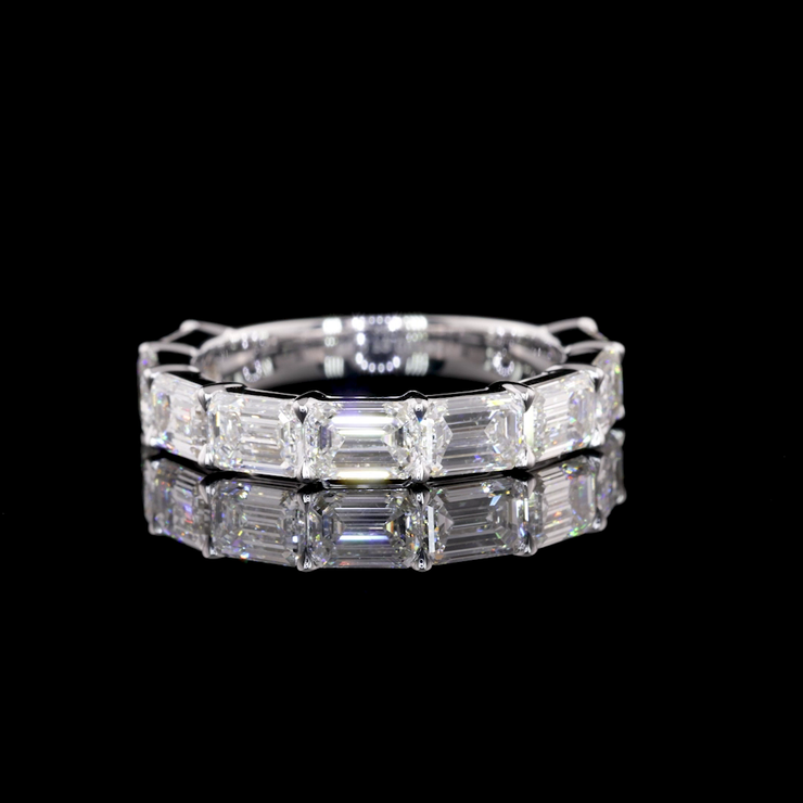 14K WHITE GOLDEternity Band Ring