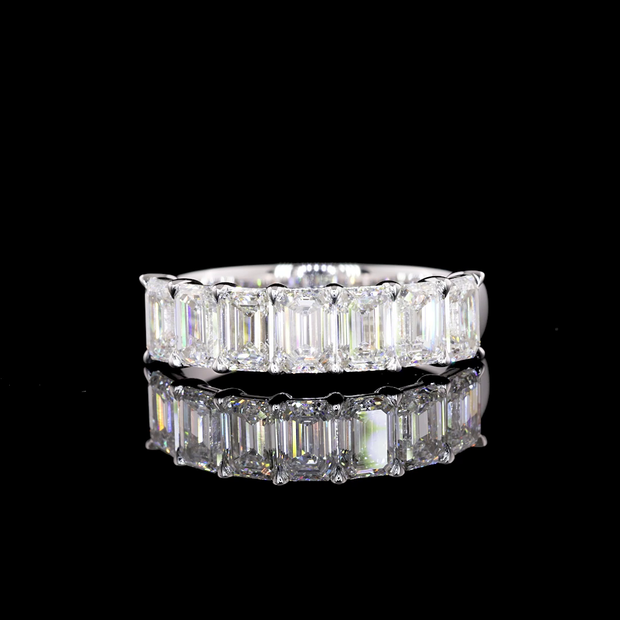 14K WHITE GOLDHalf Eternity Ring