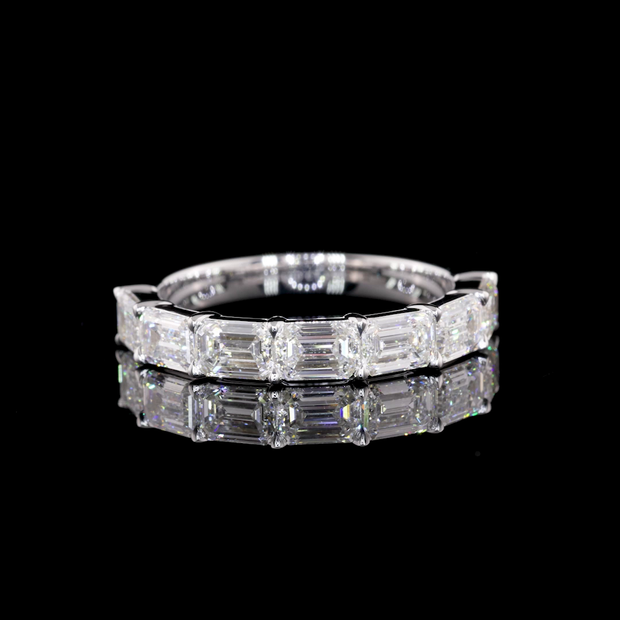 14K WHITE GOLDHalf Eternity Ring