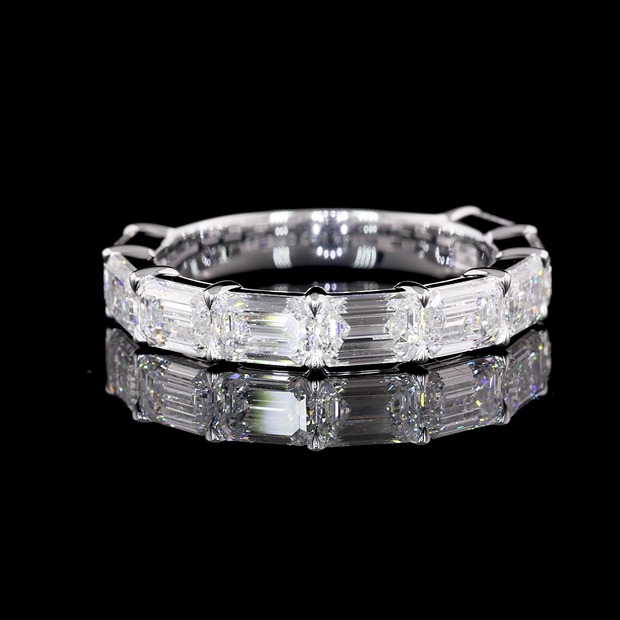 14K WHITE GOLDHalf Eternity Ring