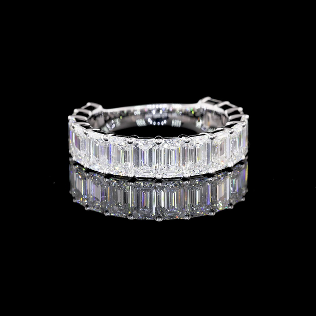 14K WHITE GOLDEternity Band Ring