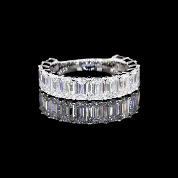 14K WHITE GOLDEternity Band Ring