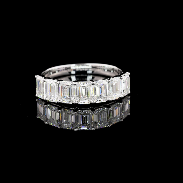 14K WHITE GOLDHalf Eternity Ring