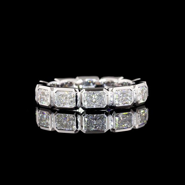 14K WHITE GOLDEternity Band Ring