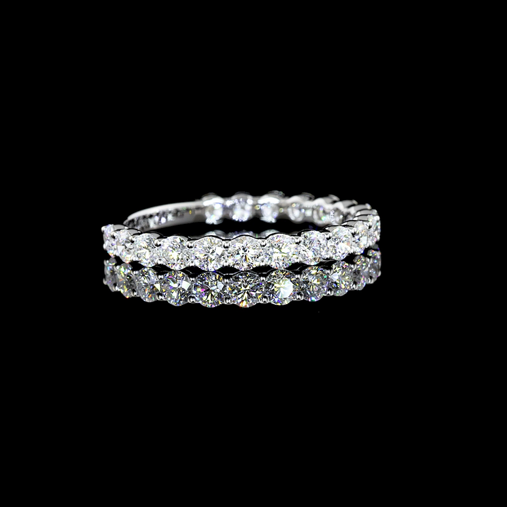 14K WHITE GOLDEternity Band Ring