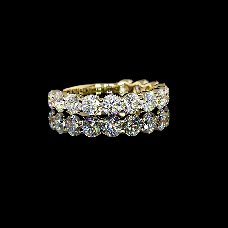 14K YELLOW GOLDEternity Band Ring