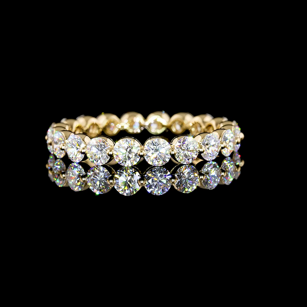 18K YELLOW GOLDEternity Band Ring