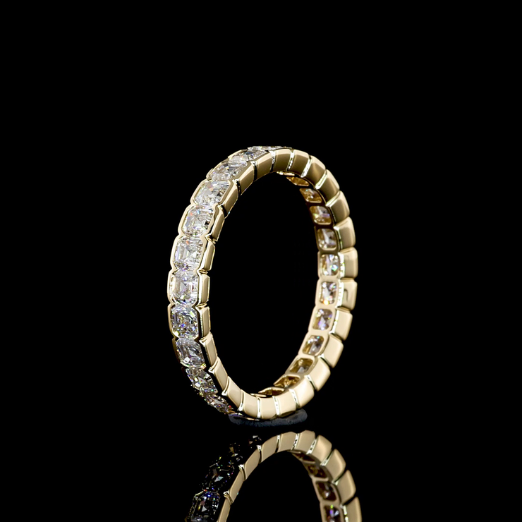 14K YELLOW GOLDEternity Band Ring