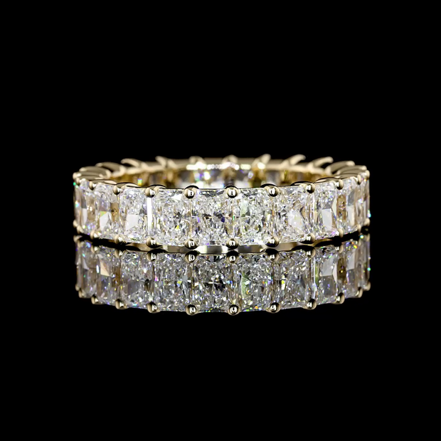 14K YELLOW GOLDEternity Band Ring