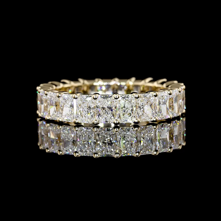 14K YELLOW GOLDEternity Band Ring