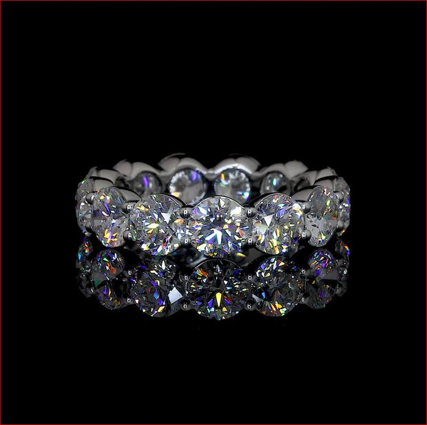 14K WHITE GOLDEternity Band Ring