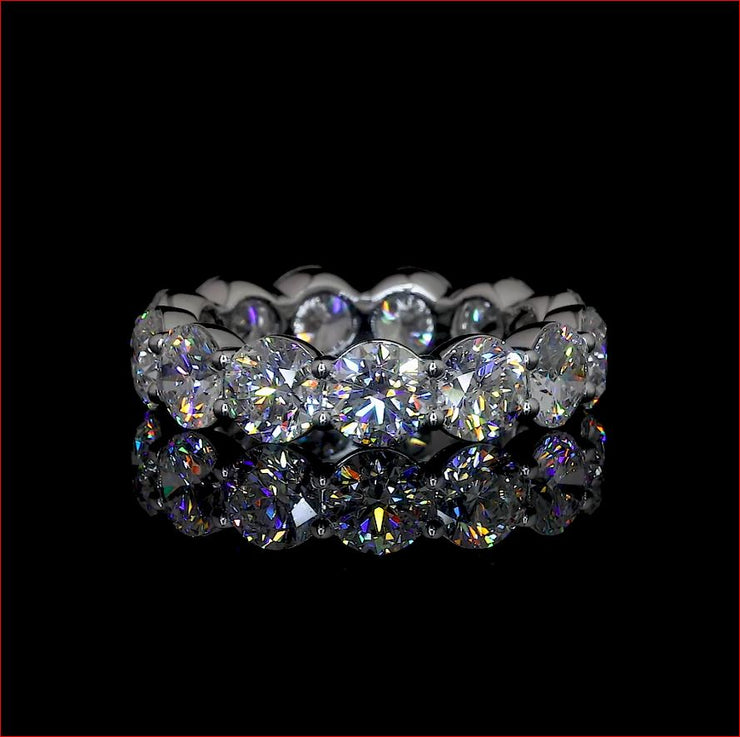 14K WHITE GOLDEternity Band Ring