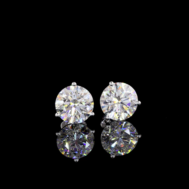 14K WHITE GOLDMartini Earrings