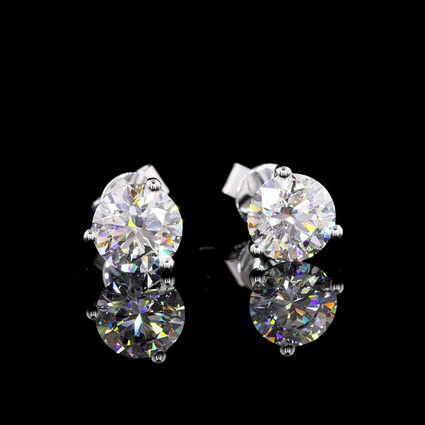 14K WHITE GOLDMartini Earrings