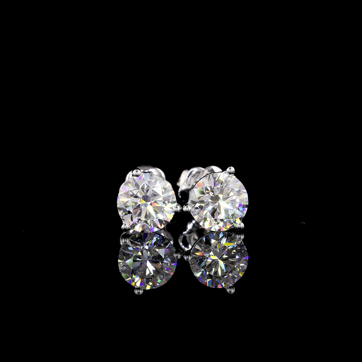 14K WHITE GOLDMartini Earrings