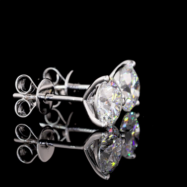 14K WHITE GOLDMartini Earrings