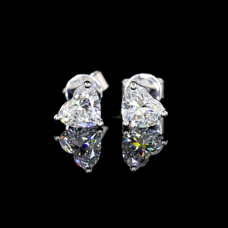 14K WHITE GOLDStuds Earrings