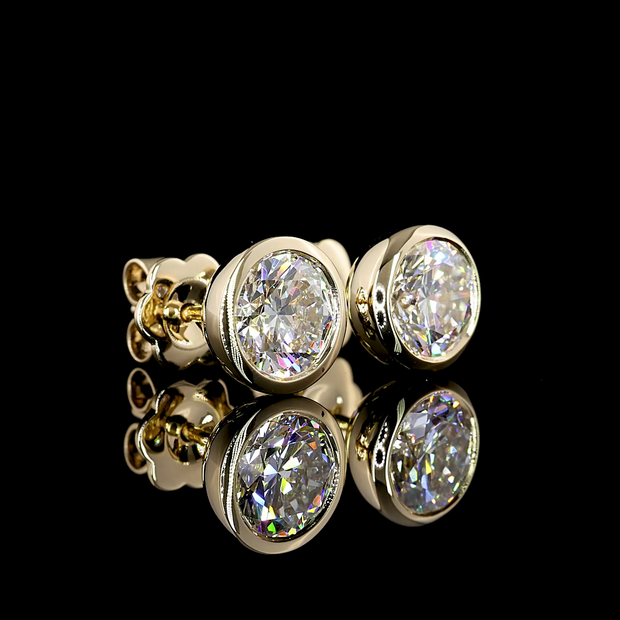 14K YELLOW GOLDStuds Earrings