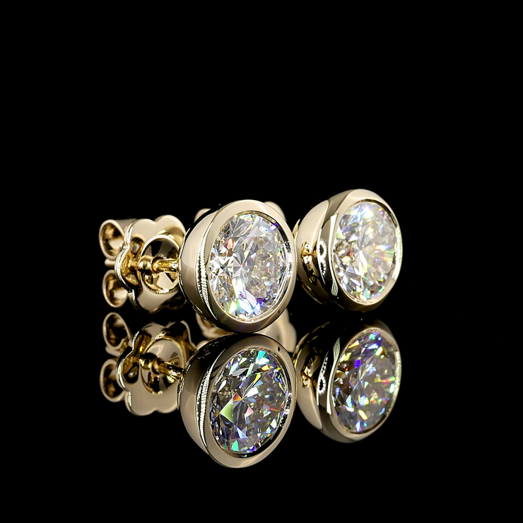 14K YELLOW GOLDStuds Earrings