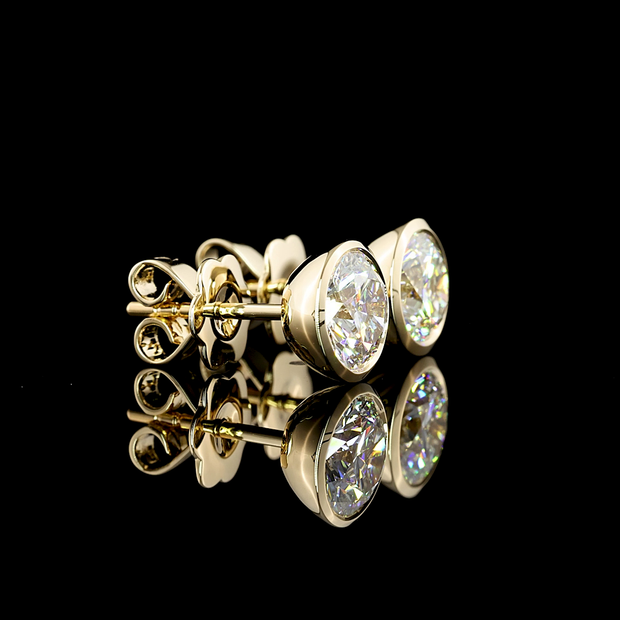 14K YELLOW GOLDStuds Earrings