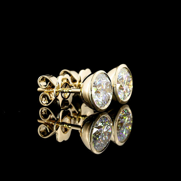 14K YELLOW GOLDStuds Earrings