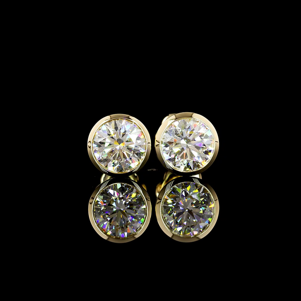 14K YELLOW GOLDStuds Earrings