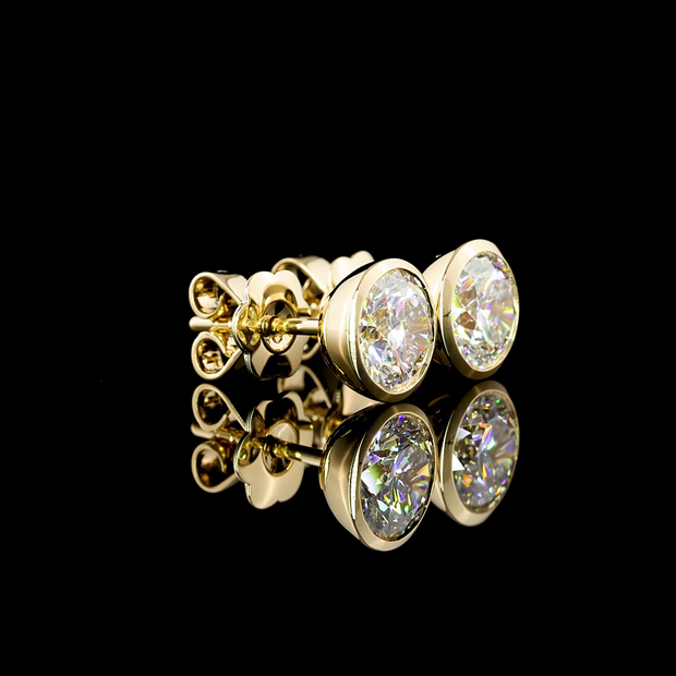 14K YELLOW GOLDStuds Earrings