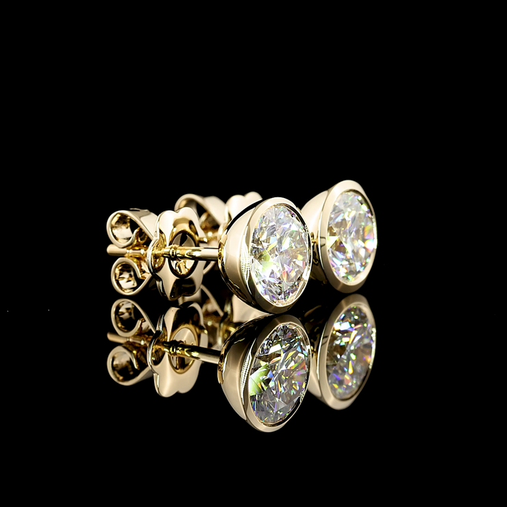 14K YELLOW GOLDStuds Earrings