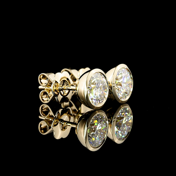 14K YELLOW GOLDStuds Earrings