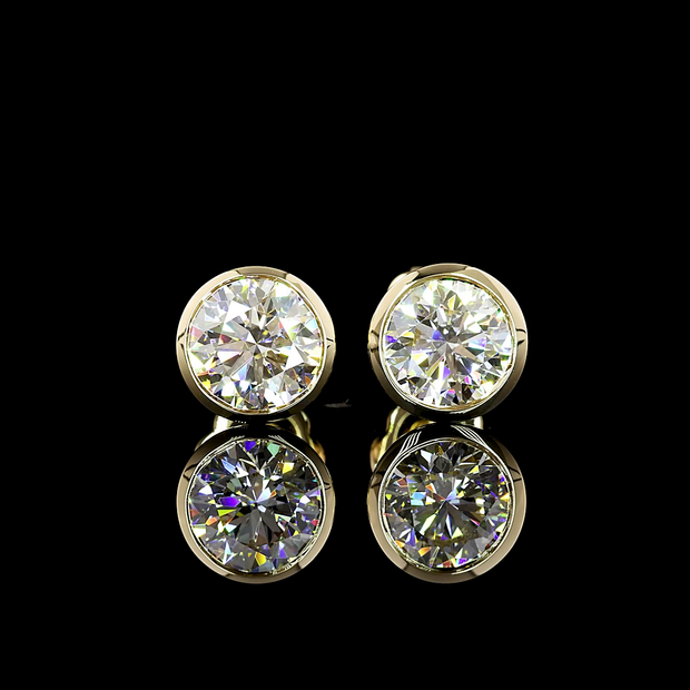 14K YELLOW GOLDStuds Earrings
