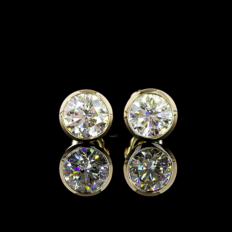 14K YELLOW GOLDStuds Earrings