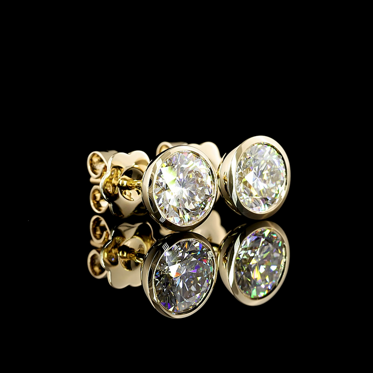 14K YELLOW GOLDStuds Earrings