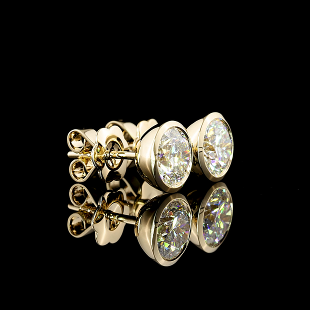 14K YELLOW GOLDStuds Earrings