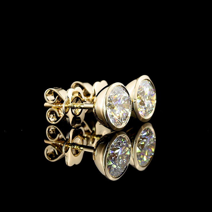 14K YELLOW GOLDStuds Earrings