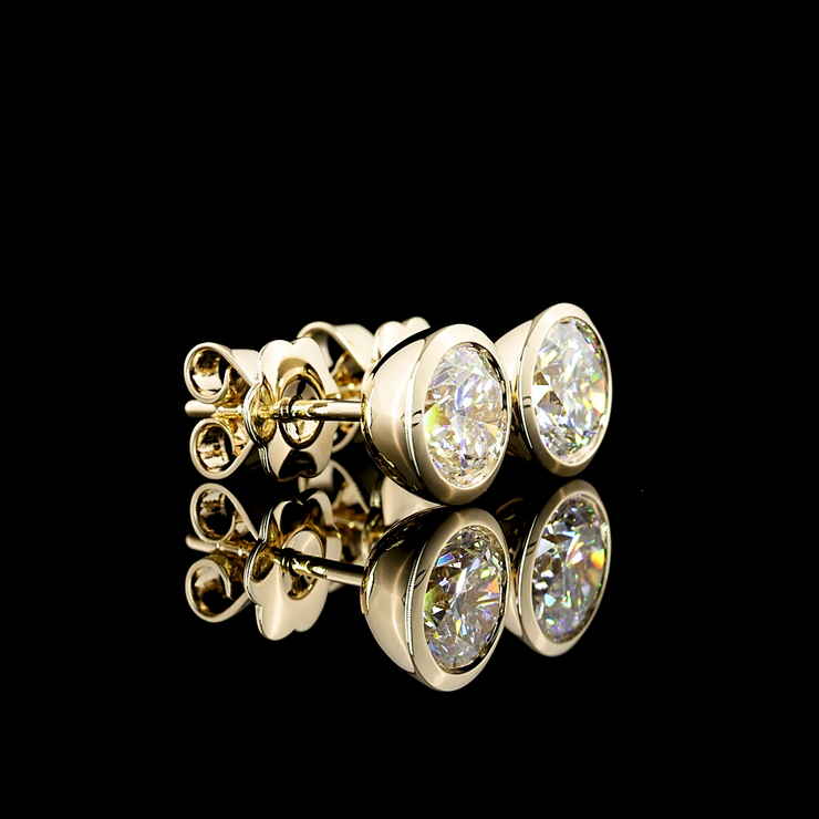 14K YELLOW GOLDStuds Earrings