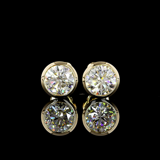 14K YELLOW GOLDStuds Earrings