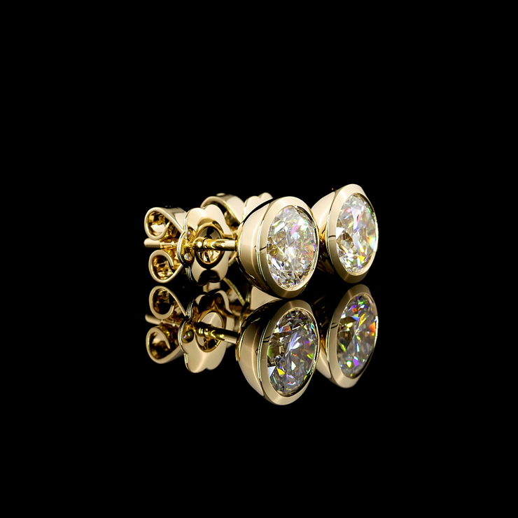 14K YELLOW GOLDStuds Earrings