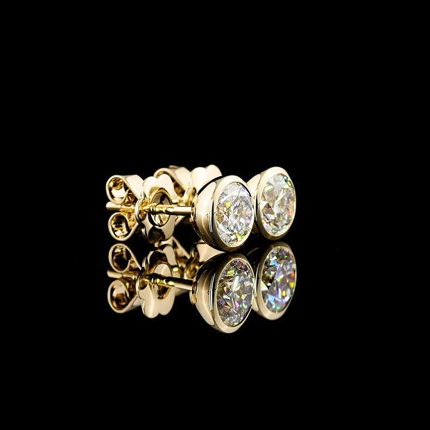 14K YELLOW GOLDStuds Earrings